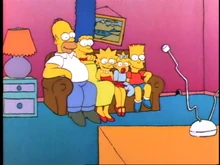 The original couch gag (7G09 and 7G01)