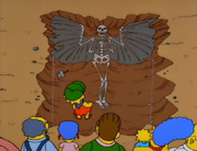 Angel skeleton