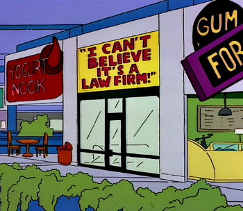 I can't believe it's a law firm