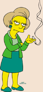 Edna smoking