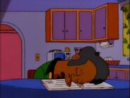 Apu asleep