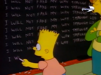 bart simpson chalkboard quotes