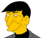 Leonard Nimoy (character) (picture at Springfield Sardi's)