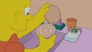 Bart replacing Marge's birth control pills with Tac Tics