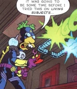 Jonathan as "Professor Fink"