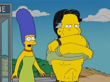 junta o queixo Marge