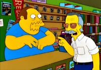 Comic Book Guy & Stan Lee
