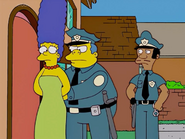 Marge arrested again