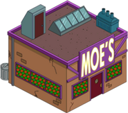 La Taverne chez Moe dans le jeu Les Simpson : Springfield.