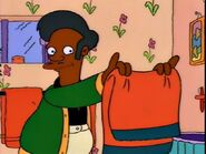 Apu with a towel