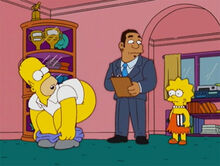 performance do Homer - pobre Lisa