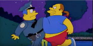 Wiggum with Comic Book Guy