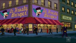 Le Krusty Burger