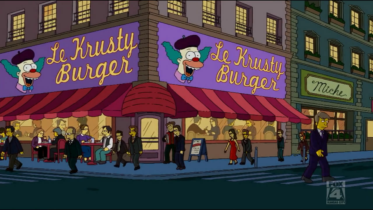 Le Krusty Burger | Simpsons Wiki | Fandom