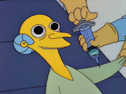 Mr Burns needle