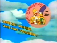 The another card, smiliar to the introduction card, aired after the show on ZDF in 1991.