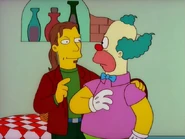 Jeremy with Krusty