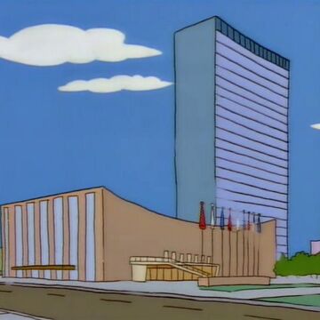 United Nations Headquarters Simpsons Wiki Fandom