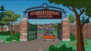 Quimbebunkport Estates gate