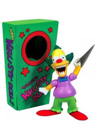 krusty the clown stuffed toy