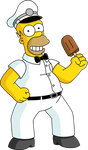 Ice Cream Man Homer