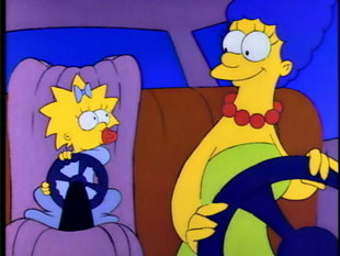 Marge in the series' opening sequence