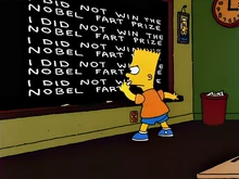 E-I-E-I-D'oh - Chalkboard Gag