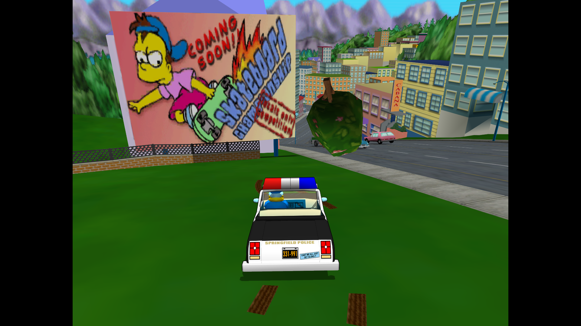 The Simpson's Skateboarding - PlayStation 2: Video Games 