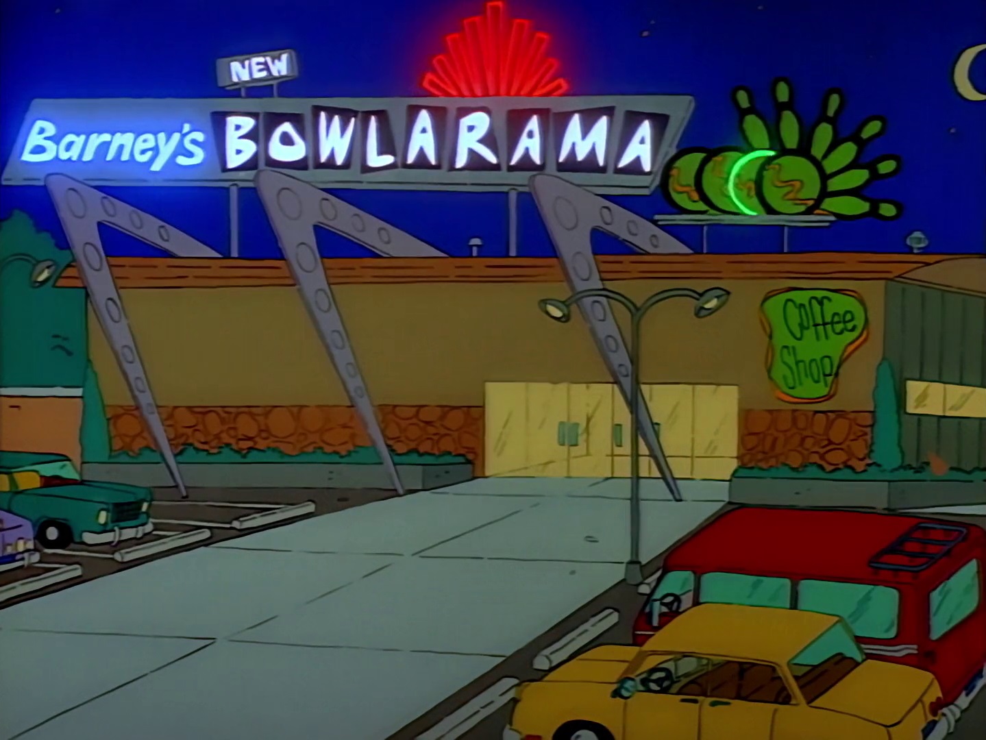 Barney's Bowlarama | Simpsons Wiki | Fandom