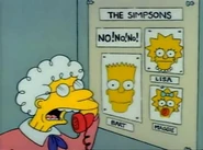 "The Simpsons? Lady, you gotta be kidding!"