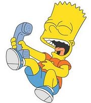 Bart's prank call.