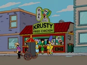 S16E13 Goo Goo Gai Pan - Krusty Fried Chicken