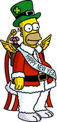 Tapped Out Holiday Homer