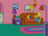 Popping Popcorn Family couch gag