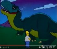 0124 Tyrannosaurus The Simpsons