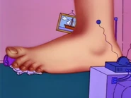 Monty Python's Flying Circus Foot couch gag