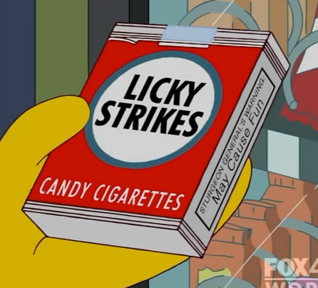Licky Strikes Simpsons Wiki Fandom