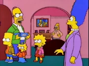 Marge's necklace is white