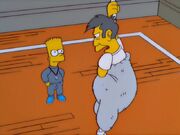 Bart asserts control over Principal Skinner