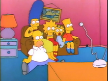 Couch gag (There's No Disgrace Like Home)