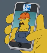 Another possible steel worker, with a mustache