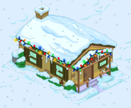 Tapped Out Christmas Brown House