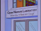 Mr. Burns' Germ Warfare Laboratory
