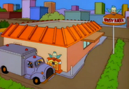 Le Krusty Burger dans les premiers épisodes de la série.