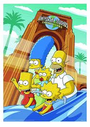 The Simpsons Ride Poster