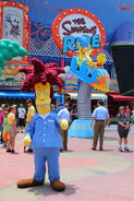 Sideshow Bob at Universal Studios Florida