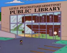 Little Pwagmattasquarmsettport Public Library