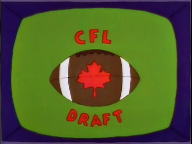 CFL Draft, Simpsons Wiki