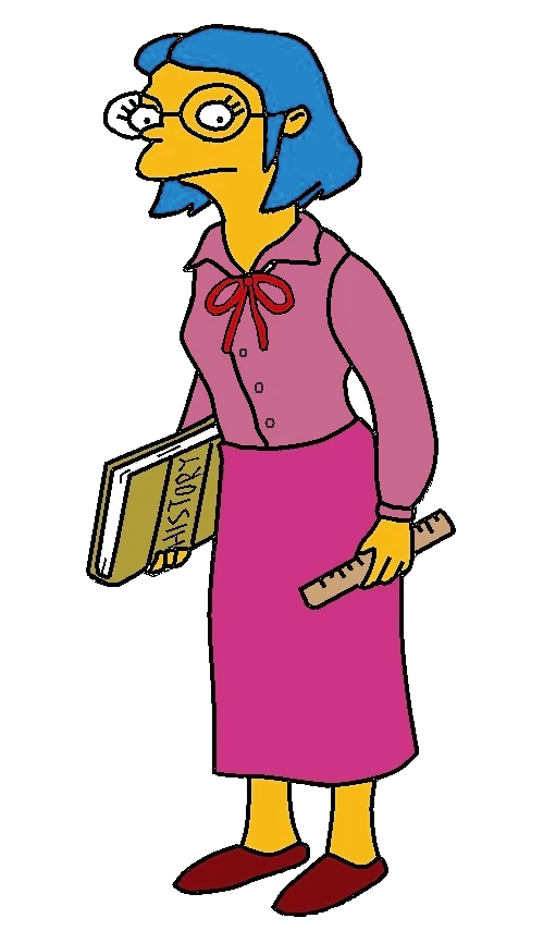 Elizabeth Hoover Miss Hoover Blue Hair