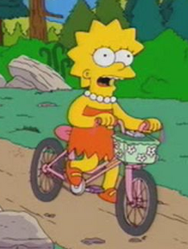 The store simpsons bike